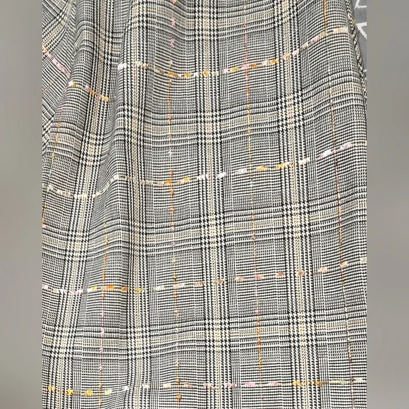 Maeve Reese Plaid Sleeveless Twist Front Dress Size 8 - Picture 5 of 12